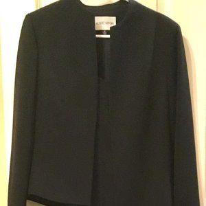 Albert Nipon  NWT black cocktail dress w blazer